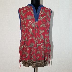 Bimoseto Sleeveless Hooded Tunic